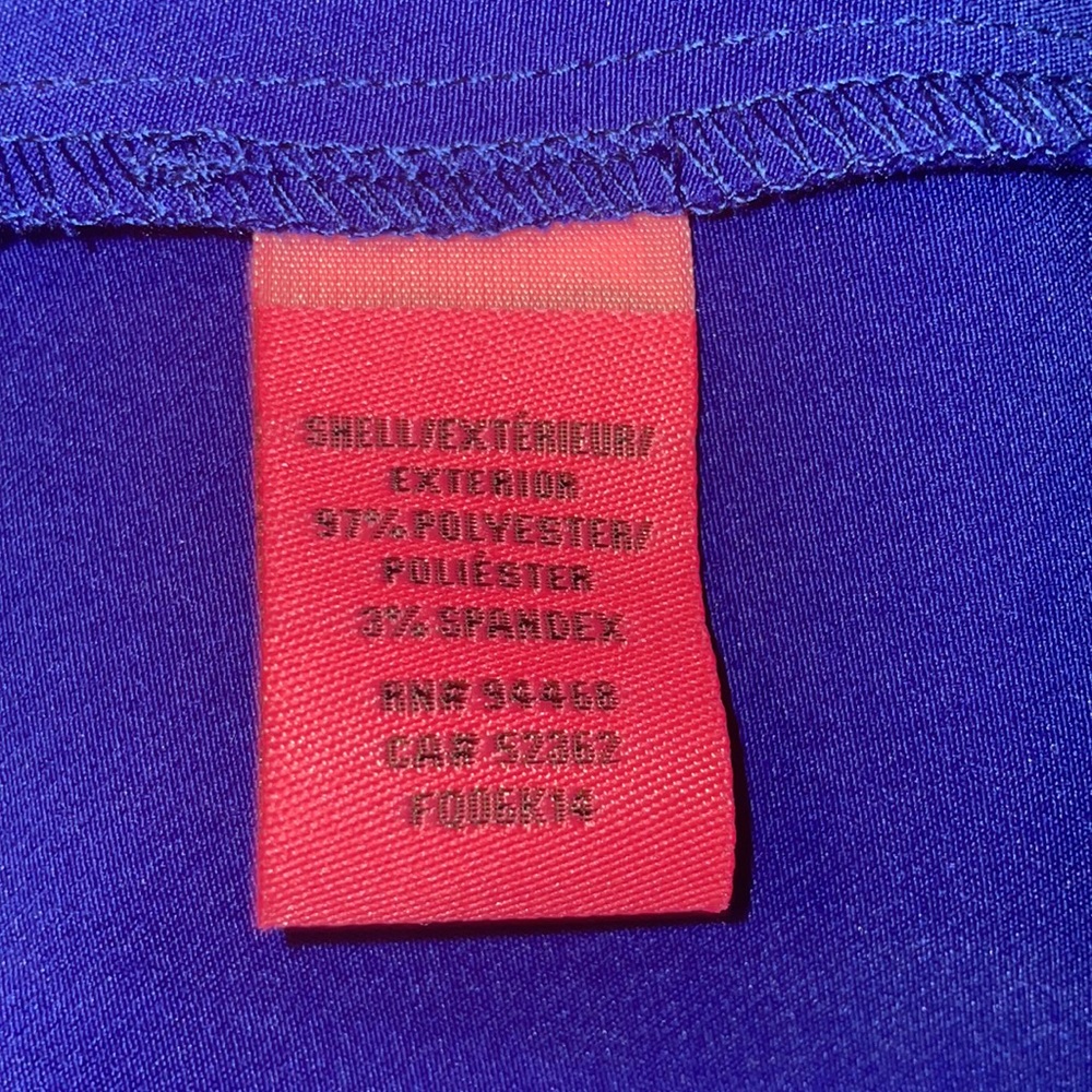 Betsy Johnson Fit and Flare Royal Blue Dress - Picture 12 of 16